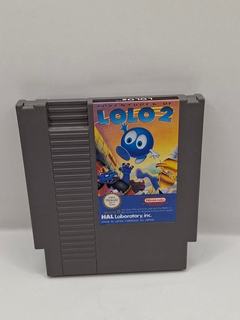 Nintendo nes lolo 2, Spelcomputers en Games, Games | Nintendo NES, Avontuur en Actie, 1 speler, Ophalen of Verzenden, Zo goed als nieuw