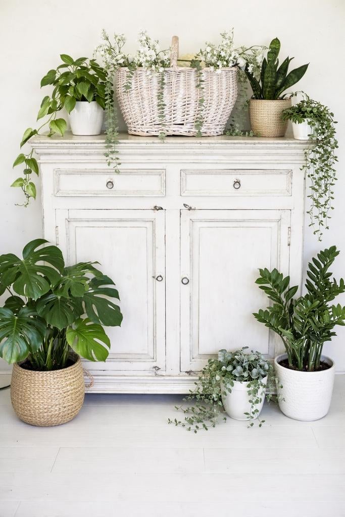 Franse brocante kast / dressoir, Ophalen, Gebruikt, 25 tot 50 cm, 100 tot 150 cm