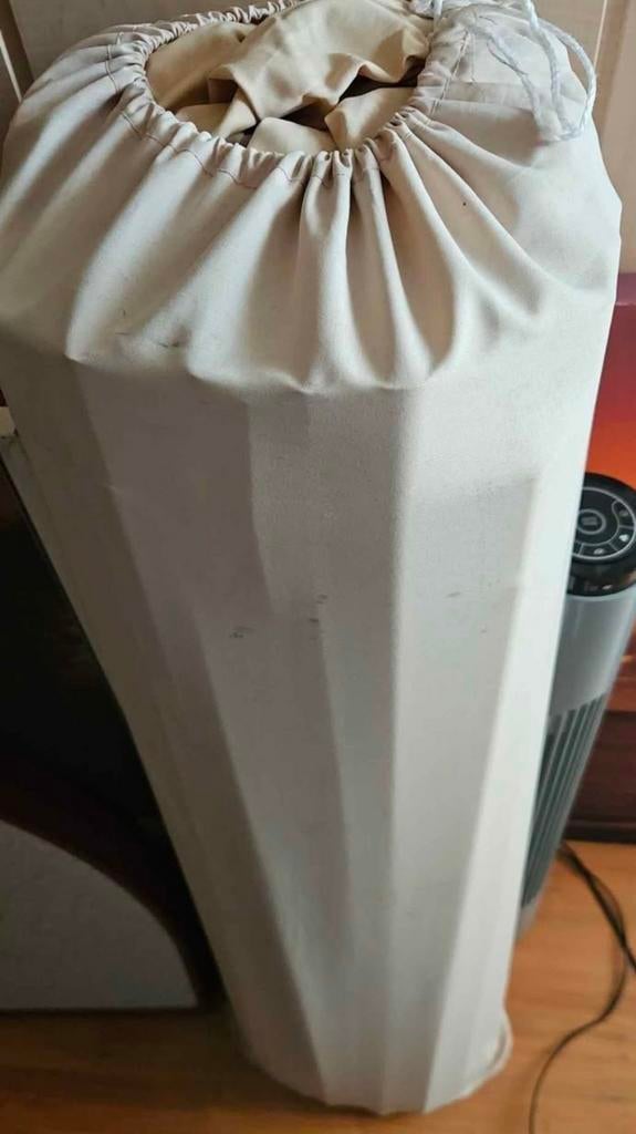 Gazebo partytent 6 hoek rond creme, Tuin en Terras, Partytenten, Ophalen, Opvouwbaar, Partytent, 2 meter of meer