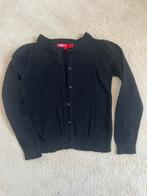 Zwart vestje maat 122, Ophalen of Verzenden, Zo goed als nieuw, Meisje, Trui of Vest