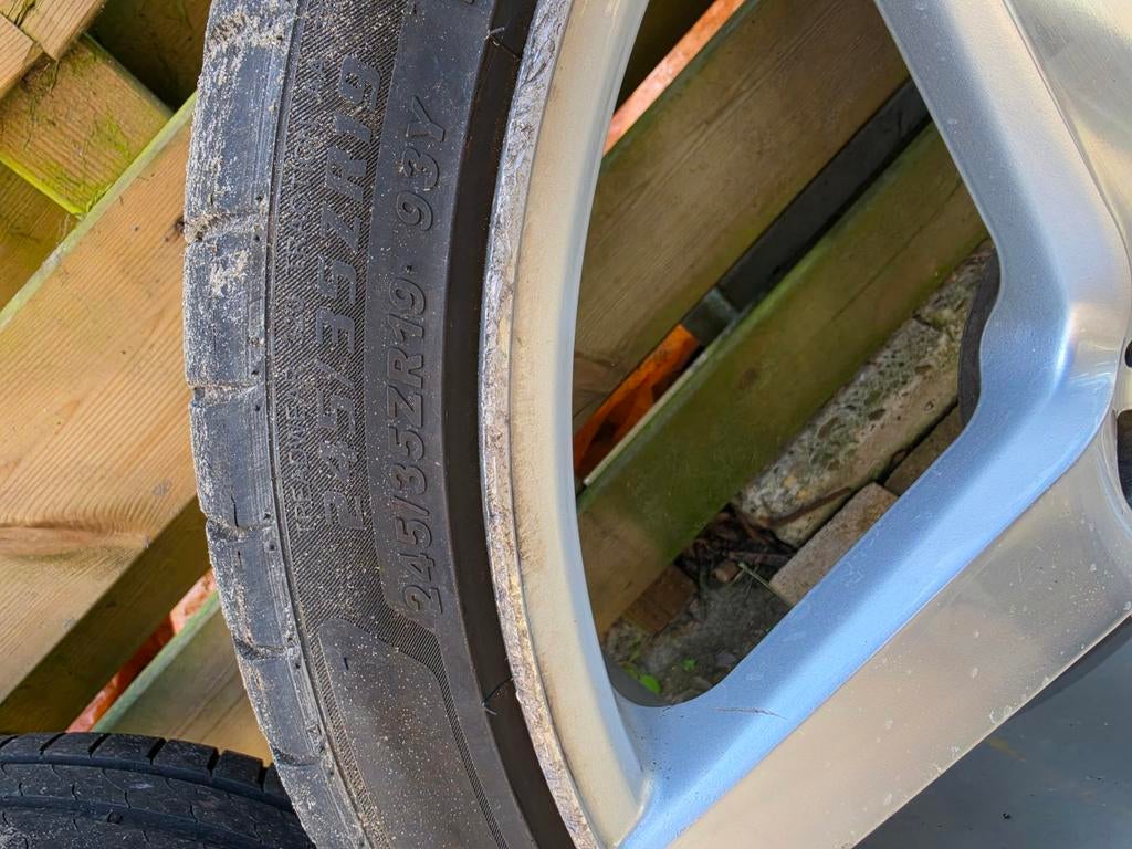 Mooie set Veemann velgen met zo goed als nieuwe banden, Banden en Velgen, Personenwagen, Zomerbanden, Ophalen