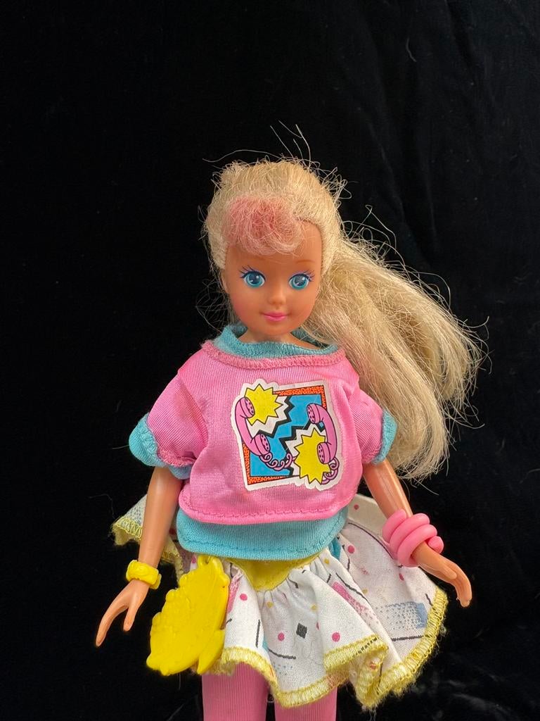 Mattel Barbie Cool Tops Skipper 1990, Ophalen of Verzenden, Gebruikt, Pop