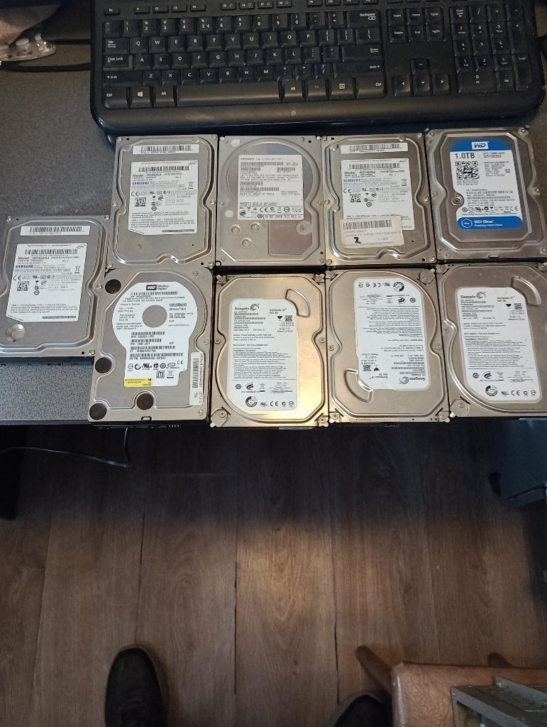 Harddisks te koop, Ophalen, Intern, Gebruikt, 3,5 inch
