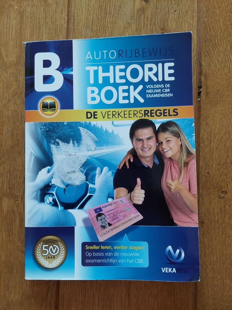 Auto Theorieboek rijbewijs B Vekabest, Niet van toepassing, Ophalen of Verzenden, Zo goed als nieuw, Vekabest