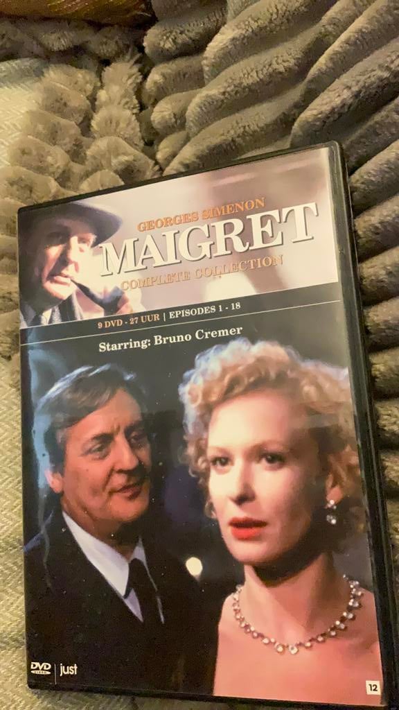 Maigret complete collection 9dvd boxset, Cd's en Dvd's, Dvd's | Tv en Series, Ophalen of Verzenden, Zo goed als nieuw, Overige genres