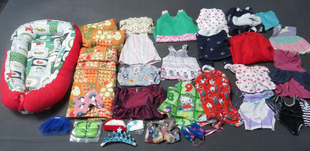 poppenkleertjes pakket voor babypop born 43cm, Kinderen en Baby's, Speelgoed | Poppen, Ophalen of Verzenden, Nieuw, Babypop