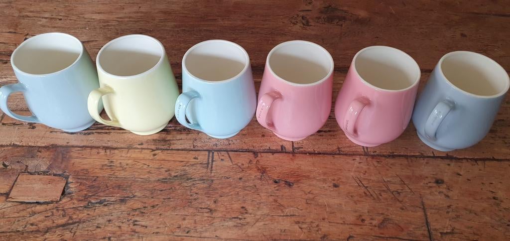 Nette Royal sphinx pastel kwatta bolle buik bekers mokjes, Ophalen of Verzenden