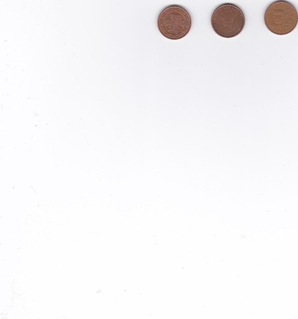 2 euro centen 1999+2003+2002+2007+2019, Ophalen of Verzenden, Overige landen, 2 cent, Losse munt