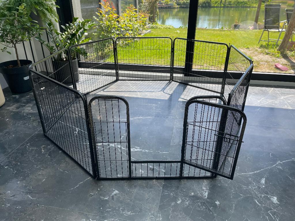 Puppyren 8 panelen., Dieren en Toebehoren, Ophalen, Gebruikt