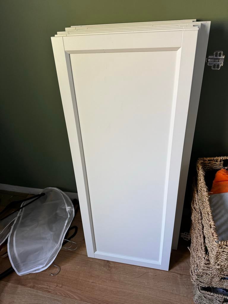 8x Oxberg deuren voor IKEA Billy kast (incl. scharnieren), Ophalen, Zo goed als nieuw