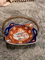 Gold Imari hand painted porseleinen schaaltje met handvat, Ophalen of Verzenden