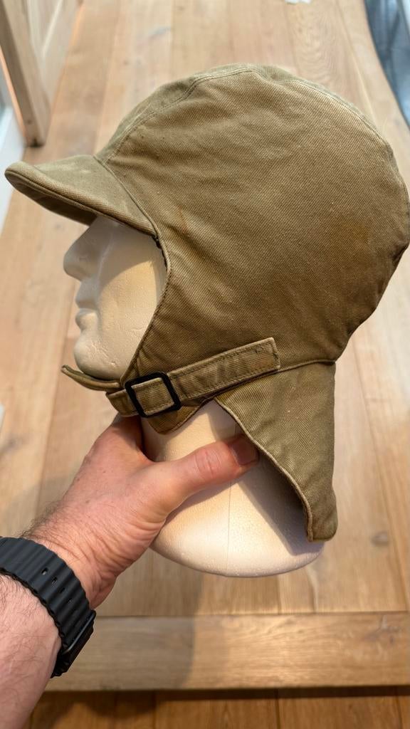 WW2 US Navy Muts - Originele Amerikaanse Marine Muts, Verzamelen, Militaria | Tweede Wereldoorlog, Ophalen of Verzenden, Marine