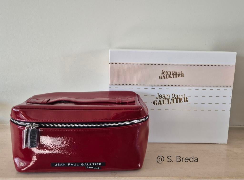 JPG Toilettas Jean Paul Gaultier Nieuw, Ophalen, Nieuw, Rood, Heer of Dame