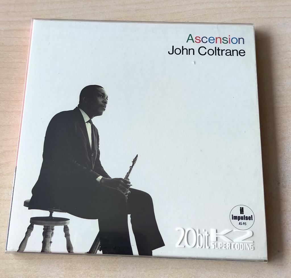 John Coltrane - Ascension CD 1966/1995 Japan 20bit K2 Super, Ophalen of Verzenden, 1960 tot 1980, Gebruikt, Jazz