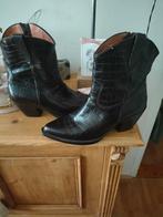 VIA VAI zwart enkellaarsjes maat 41 (Leer), Ophalen of Verzenden, Zo goed als nieuw, Zwart