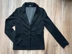 Terstal - gestreept zwarte meiden colbert - 146/152, Kinderen en Baby's, Ophalen of Verzenden, Zo goed als nieuw, Meisje, Jas