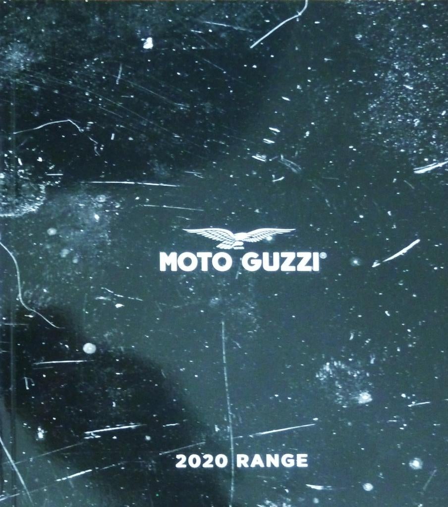 Folder MOTO GUZZI Range 2020, Motoren, Handleidingen en Instructieboekjes, Ophalen of Verzenden, Moto Guzzi
