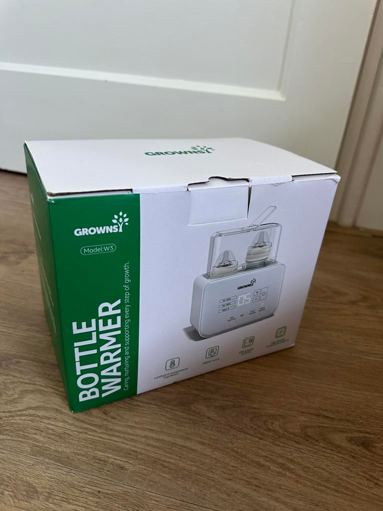 Flessenwarmer 2 flessen babyvoeding, Ophalen, Zo goed als nieuw, Flessen- of potjesverwarmer