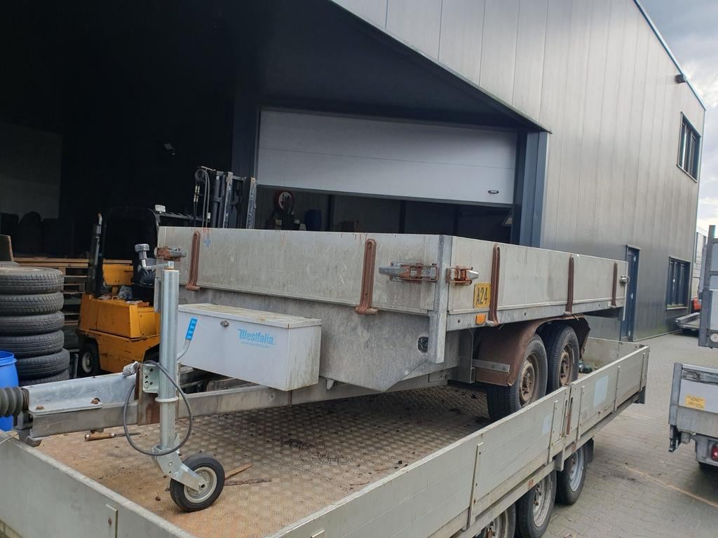 Vawe plateauwagen 340x185 beresterk 2 ton nu 1250 euro, Ophalen of Verzenden