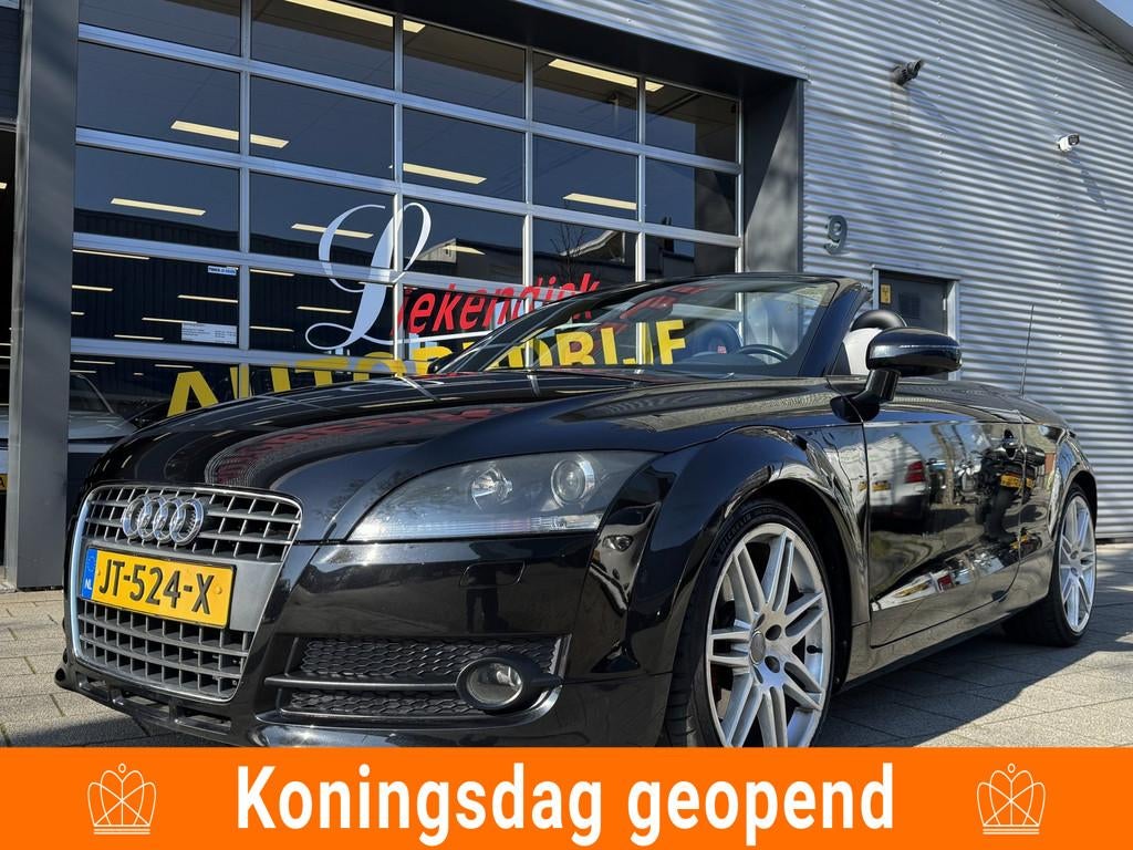 Audi TT Roadster 2.0 TFSI Pro Line- Cabriolet I Airco I Leer, Auto's, Audi, TT, Gebruikt, 4 cilinders, Zwart