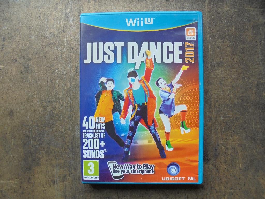 Just Dance 2017 voor Wii U (zie foto's), Spelcomputers en Games, Games | Nintendo Wii U, Muziek, Gebruikt, Ophalen of Verzenden