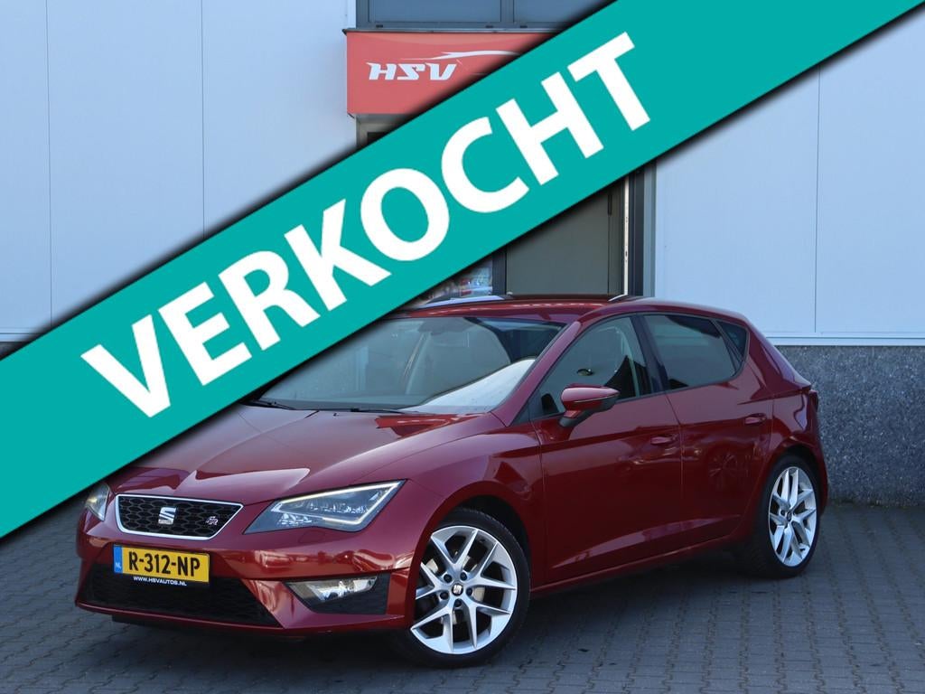 Seat Leon 1.4 TSI FR Business navi LM 4-deurs, Auto's, Seat, Voorwielaandrijving, Gebruikt, 4 cilinders, Leon