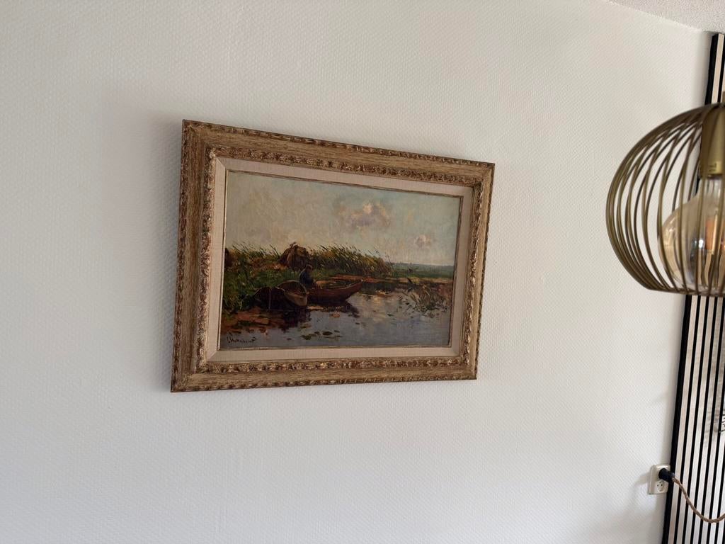 Lodewijk Philippus Stutterheim 1873-1943, Antiek en Kunst, Kunst | Schilderijen | Klassiek, Ophalen of Verzenden