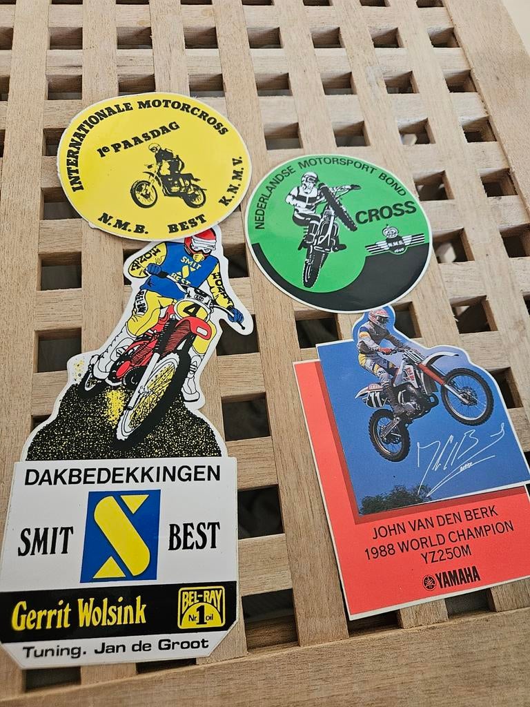 Motorcross stickers, Verzamelen, Ophalen of Verzenden, Zo goed als nieuw