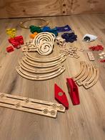 Quadrilla, Houten knikkerbaan, Ophalen, Gebruikt