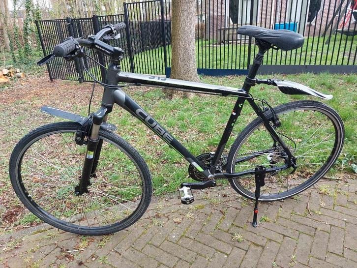 Mooie zwarte Cube GLS, Fietsen en Brommers, Fietsen | Mountainbikes en ATB, Gebruikt, Overige merken, 53 tot 57 cm, Ophalen