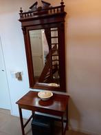 Oude mooie spiegel, Antiek en Kunst, Ophalen, Rechthoekig, 50 tot 100 cm, 100 tot 150 cm