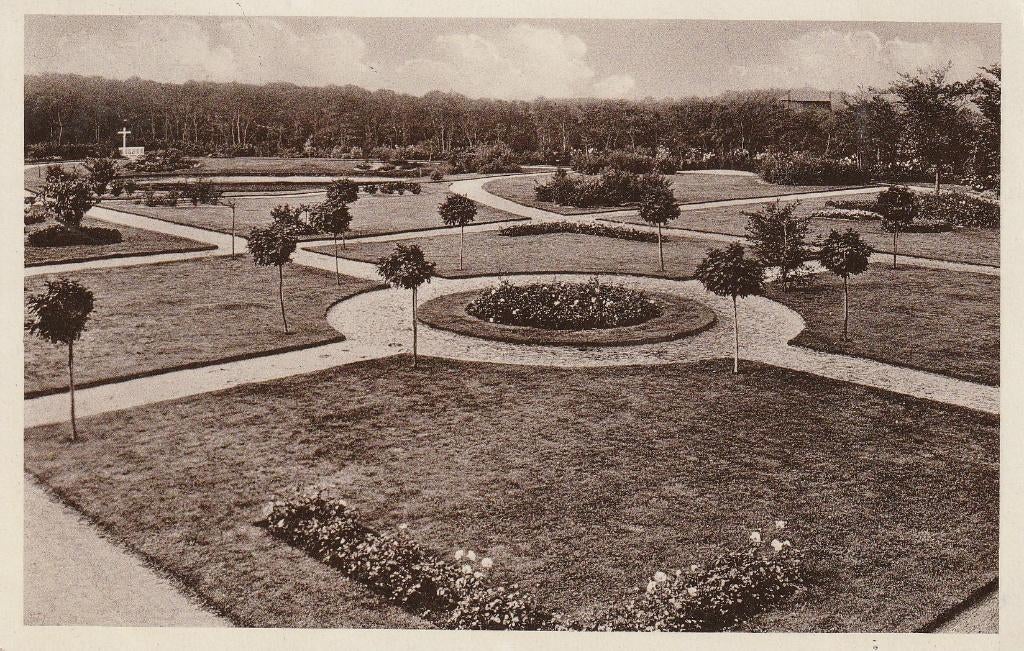 09397 Bergen - Sint Petrus Canisius Retraitenhuis tuin, Verzenden, 1920 tot 1940, Gelopen, Noord-Holland