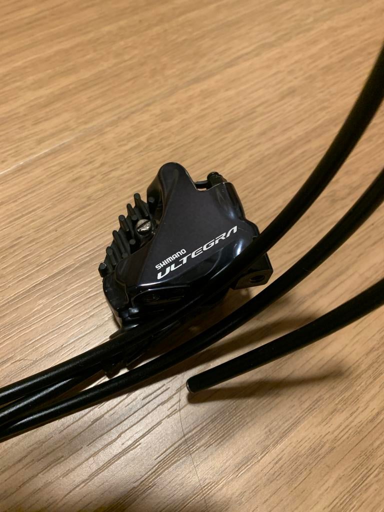 Shimano Ultegra BR-R8070 voorrem met lange remleiding, Fietsen en Brommers, Fietsonderdelen, Remmen, Gebruikt, Overige materialen