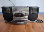 Vintage "Philips" Stereoset. CD/Cassette/Radio., Ophalen, Gebruikt, Cassettedeck, Philips