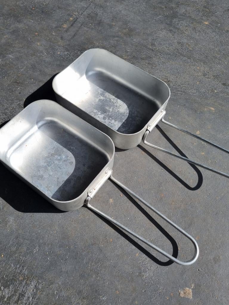 Aluminium kookset voor outdoor/camping, Ophalen of Verzenden, Gebruikt