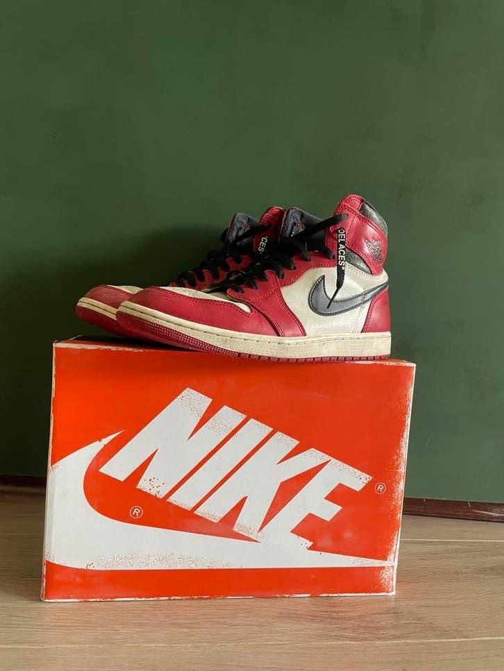 Nike Air Jordan 1 High lost and found - Gedragen, Kleding | Heren, Schoenen, Overige kleuren, Ophalen of Verzenden, Sneakers of Gympen