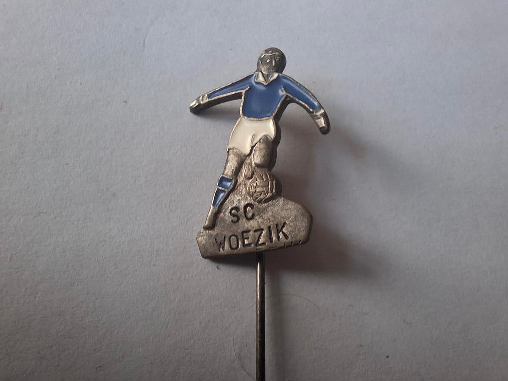 Vintage speld SC Woezik (Wijchen), Ophalen of Verzenden, Sport