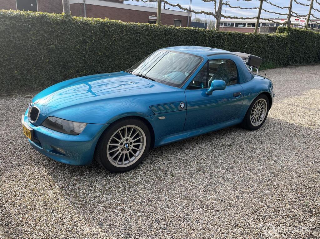 BMW Z3 Roadster 1.9 individual, Achterwielaandrijving, Cabriolet, Blauw, Leder