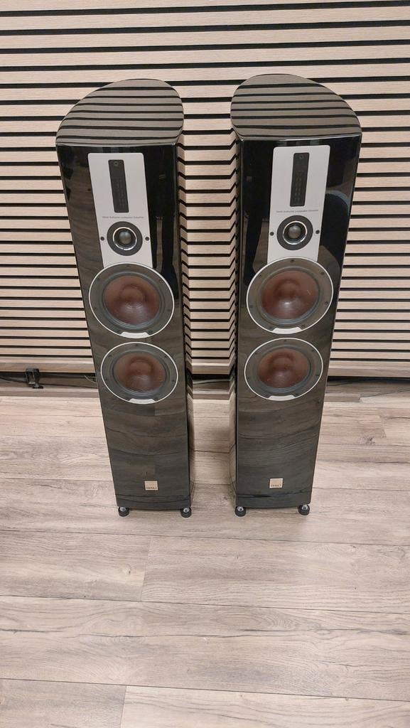 DALI EPICON 6 ZWART SET, Audio, Tv en Foto, Luidsprekers, Dali, Zo goed als nieuw, Info@dalibenelux.com, 120 watt of meer
