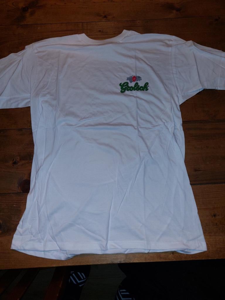 Grolsch Mini-T-Shirt Verpackung für Bierflaschen Orange in