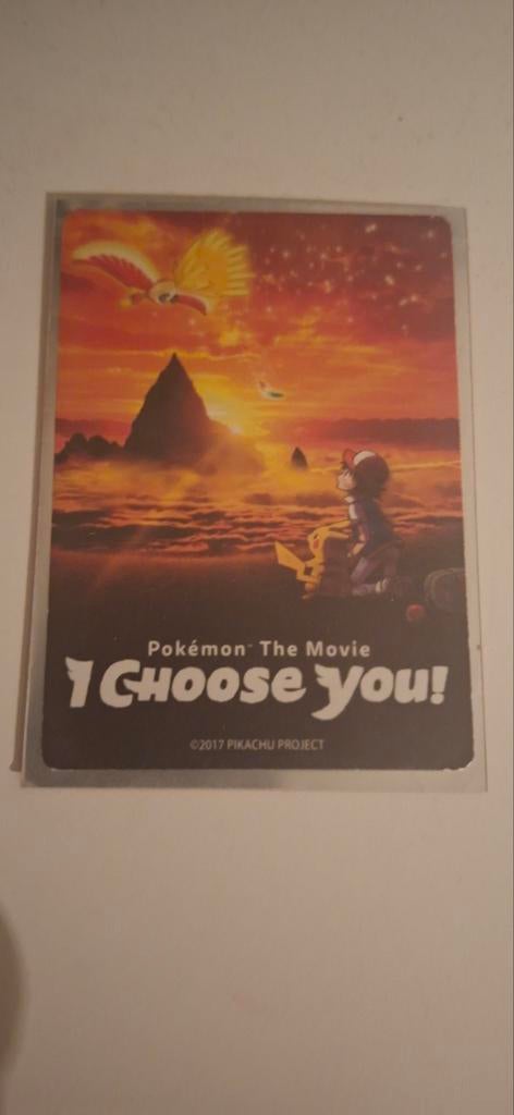 Pokémon  I Choose You (2017) fullart promo, Hobby en Vrije tijd, Verzamelkaartspellen | Pokémon, Ophalen of Verzenden