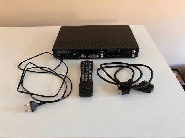 Philips digitale satellietontvanger, Ophalen, Gebruikt, (Schotel)antenne, Philips