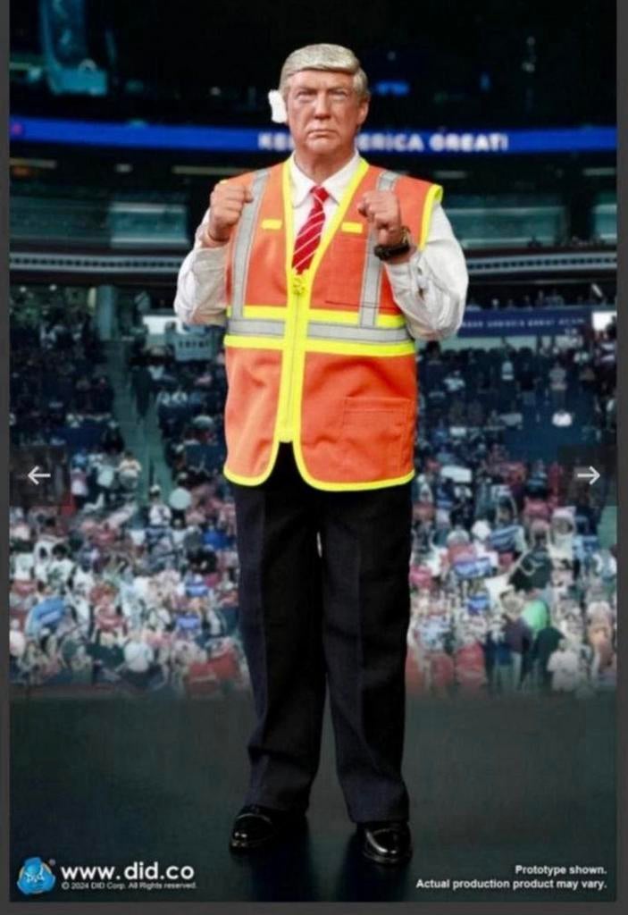 1/6 figuur Donald Trump van DID Corporation, Ophalen of Verzenden, Zo goed als nieuw