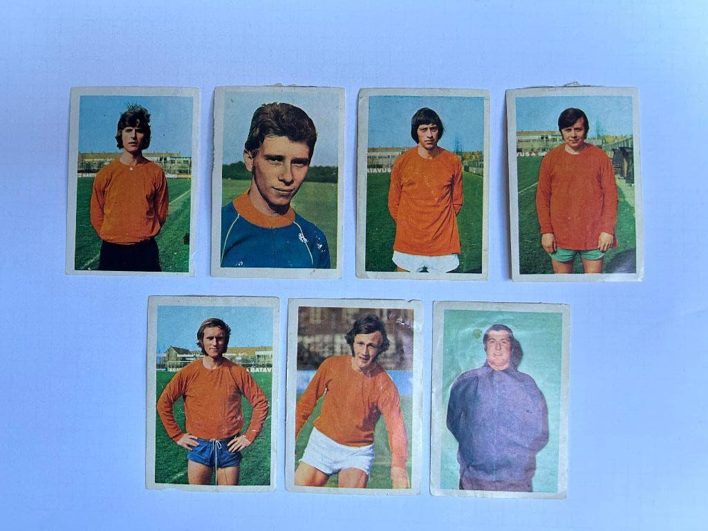 voetbalplaatjes Volendam, 1971-1972, Vanderhout, gebruikt, Verzenden, Gebruikt, Overige binnenlandse clubs, Poster, Plaatje of Sticker