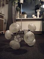 Spaceage atomic lamp met 9 glazen bollen, Ophalen of Verzenden, Zo goed als nieuw, Glas