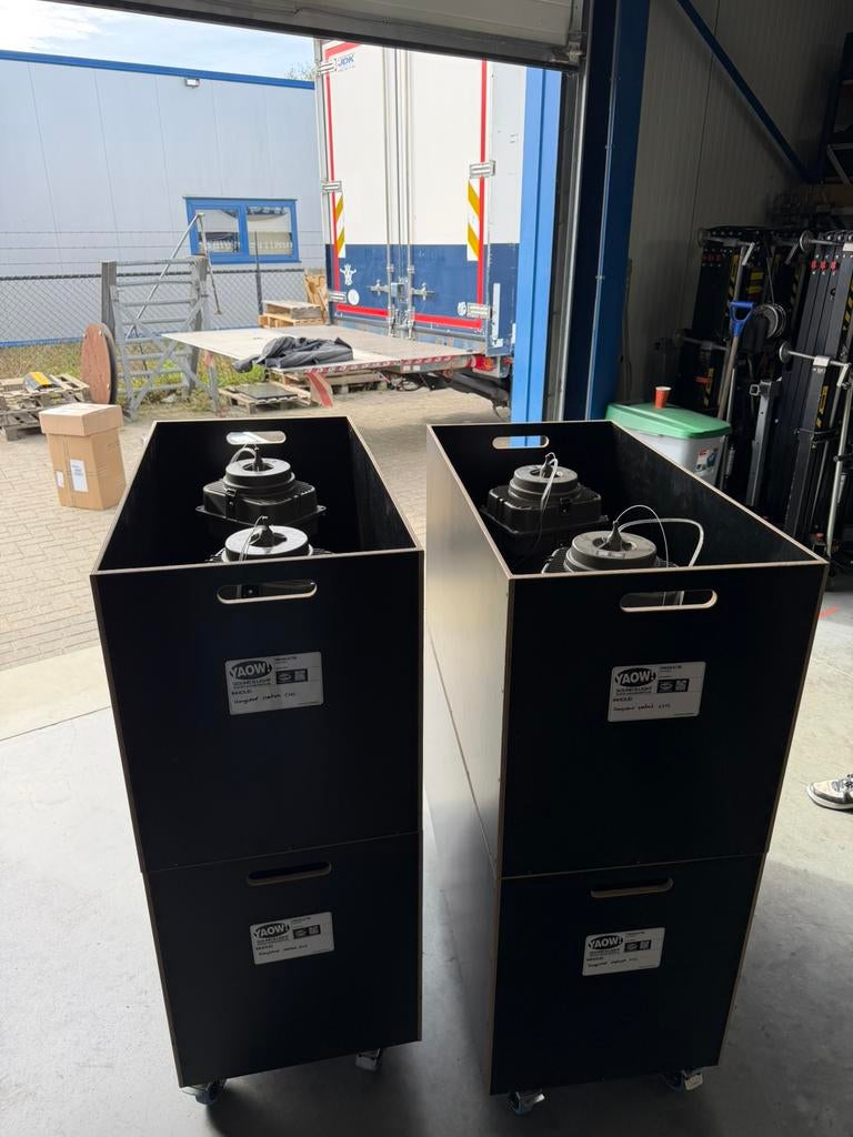 Nautische deco lampen inclusief kisten, Audio, Tv en Foto, Professionele Audio-, Tv- en Video-apparatuur, Zo goed als nieuw, Video