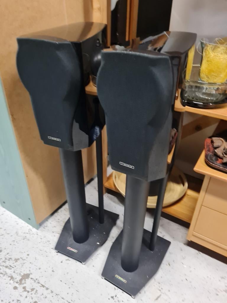 Mission luidsprekers op standaard 790se 8.0 ohms 50-150Watt, Overige merken, Gebruikt, Ophalen of Verzenden, 60 tot 120 watt