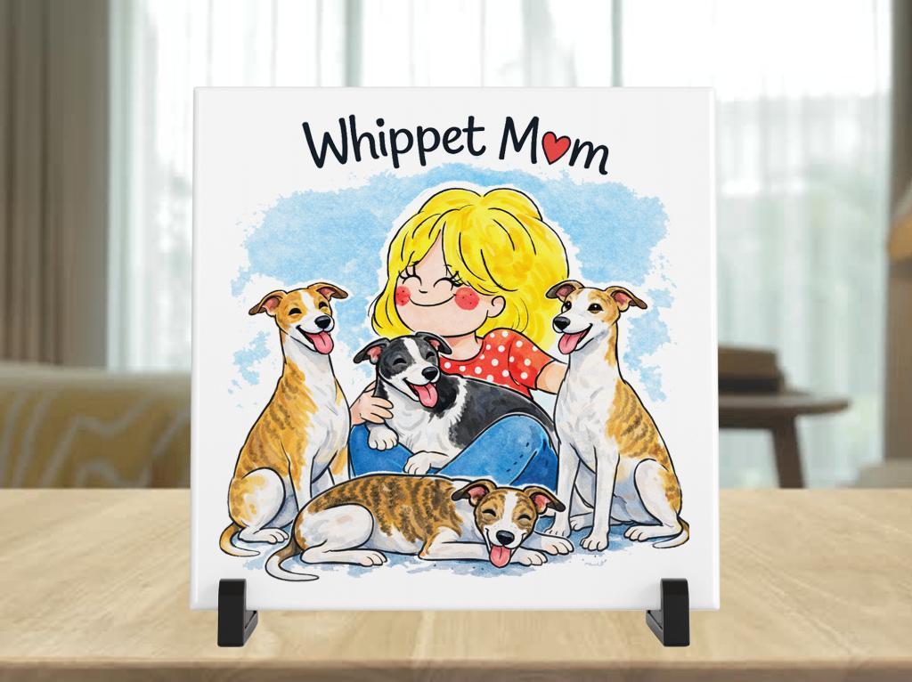 Whippet Mom Tegel - Blond Stijl, Verzenden, Nieuw