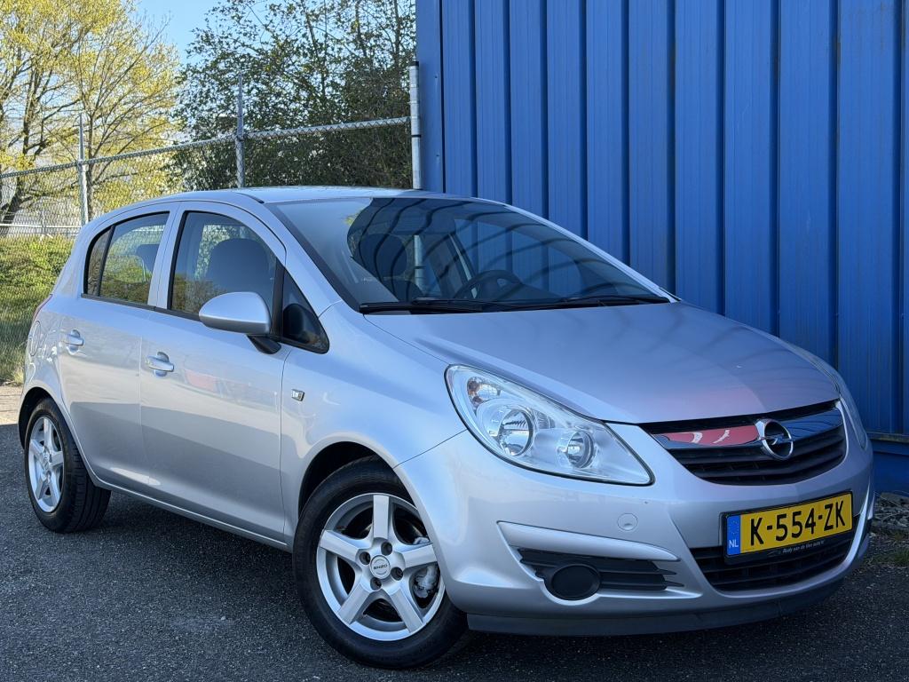 Opel Corsa 1.2-16V 80PK / Koopje / Airco / 2008 (bj 2008), Auto's, Opel, Voorwielaandrijving, Stof, Gebruikt, 4 cilinders