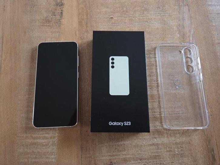 S23 wit 256GB zo goed als nieuw, Telecommunicatie, Mobiele telefoons | Samsung, Zo goed als nieuw, Galaxy S23, 256 GB, Zonder abonnement